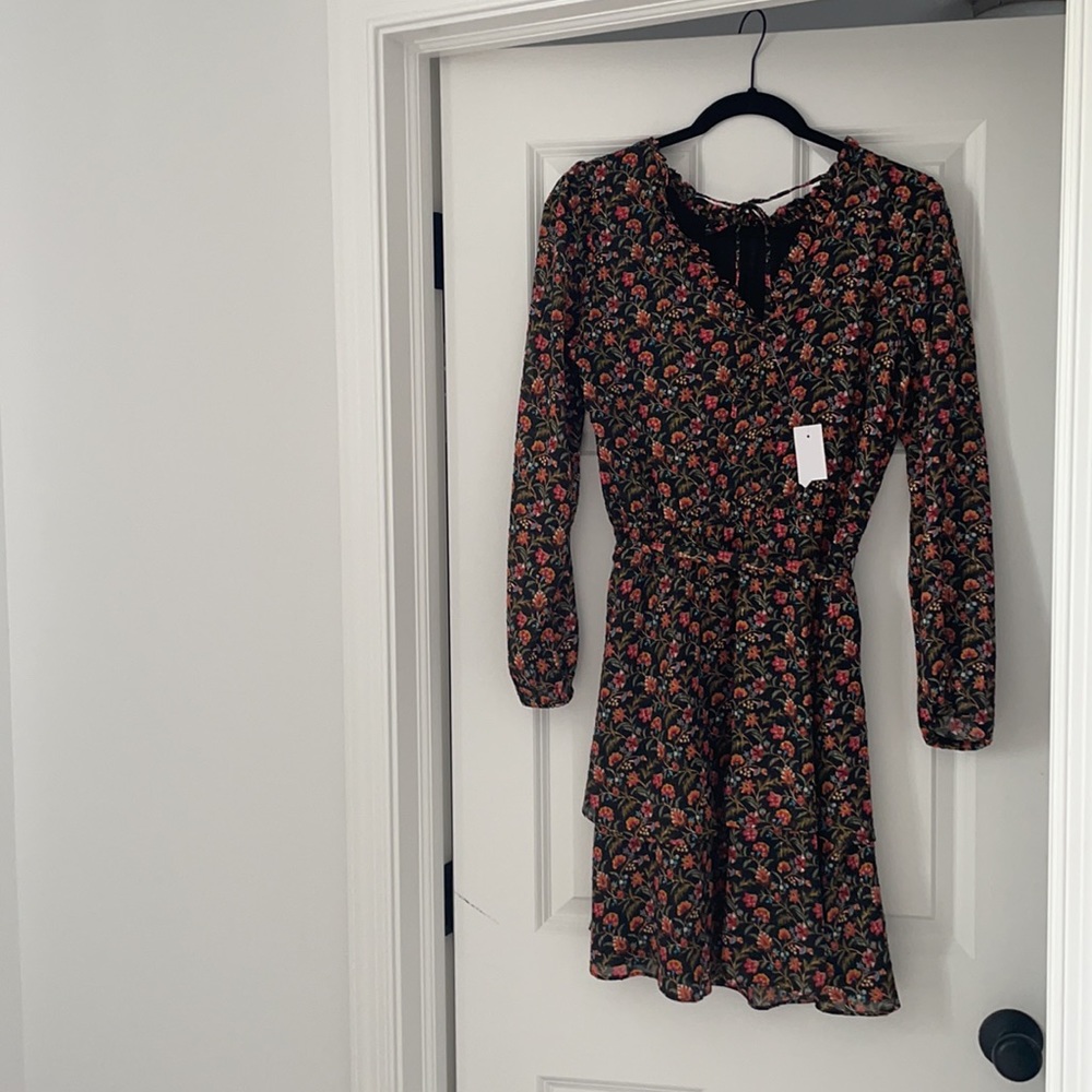 Loft Garden Ruffle Dress - Picture 2 of 4
